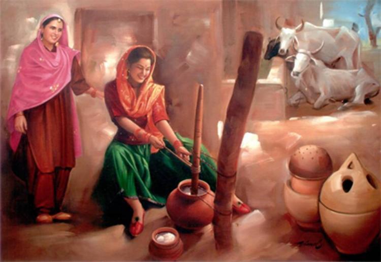 Traditional Punjabi food