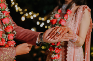 makeup artist for Chandigarh engagement photoshoot